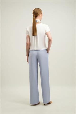 Niebieskie spodnie damskie 87369 - 662911