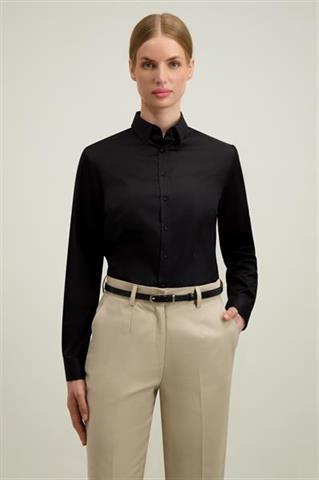 Czarna bawełniana koszula damska 87399 - 662981