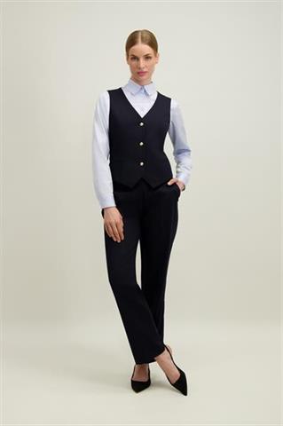 Granatowa kamizelka damska 87504 - 663111