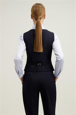 Granatowa kamizelka damska 87504 - 663121