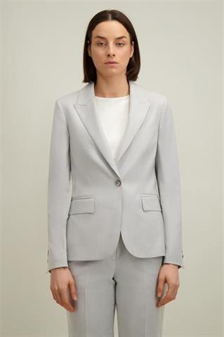 Jasnoszara marynarka damska 87635 - 663221