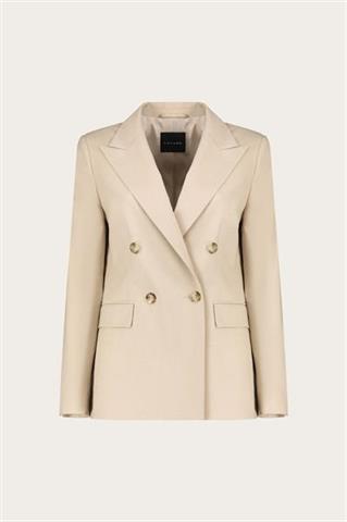 Beżowa marynarka damska 87593 - 663341