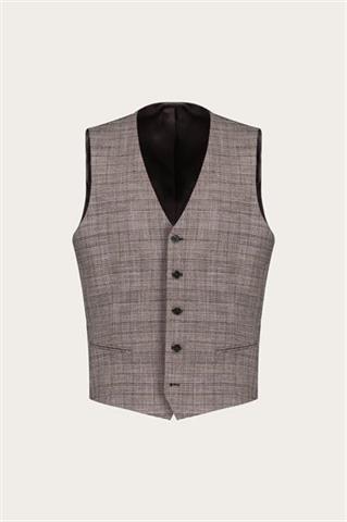 Szara kamizelka męska 10505 - 663361