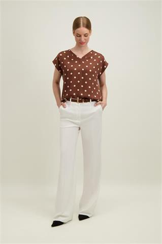 Brązowa bluzka damska 87609 - 664171