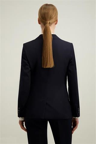 Granatowa marynarka damska 87308 - 664471