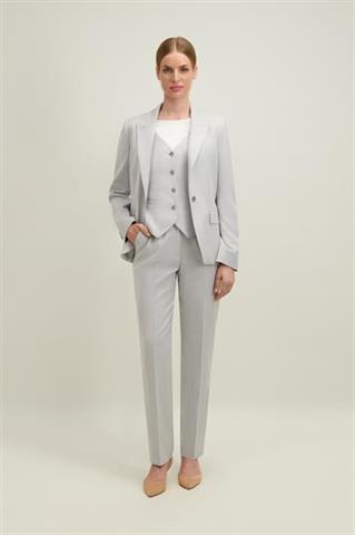 Jasnoszara kamizelka damska 87678 - 664771