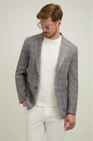 Szara marynarka męska 46485 - 665831