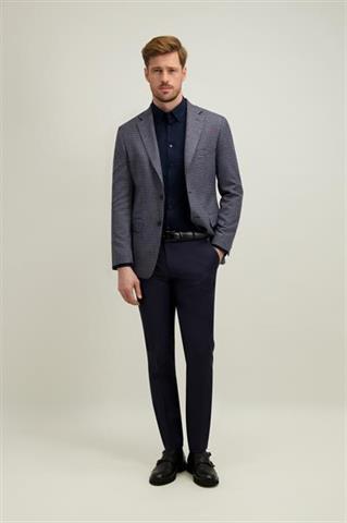 Granatowa marynarka męska 46538 - 666141