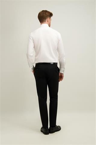 Biała bawełniana koszula męska 93650 - 666521