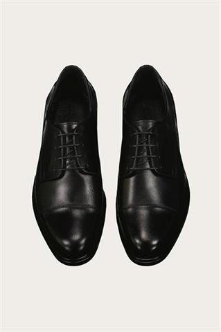 Czarne skórzane buty męskie 75177 - 667381