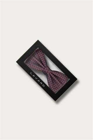 Granatowa mucha męska w mikrowzór 57559 - 668311