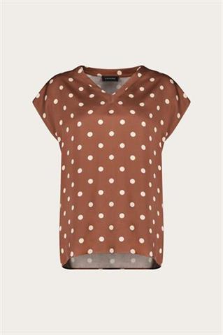 Brązowa bluzka damska 87609 - 669191