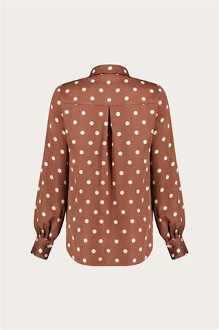 Brązowa bluzka damska 87610 - 669221