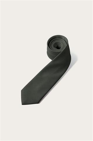 Zielony krawat z wełną 57677 - 669961