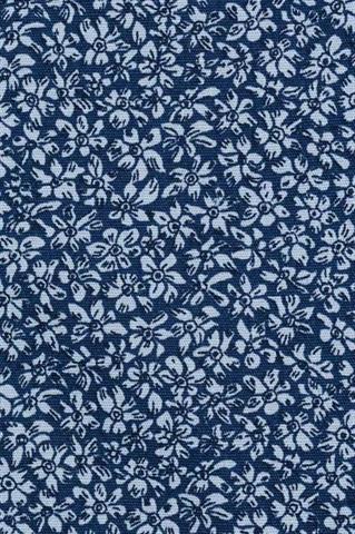 Granatowa koszula w kwiaty 93034 - 69721