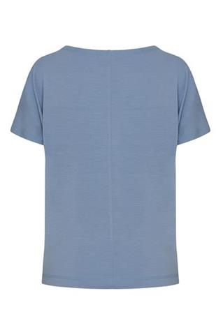 Niebieska bluzka damska oversize Ivi 84778 - 73911