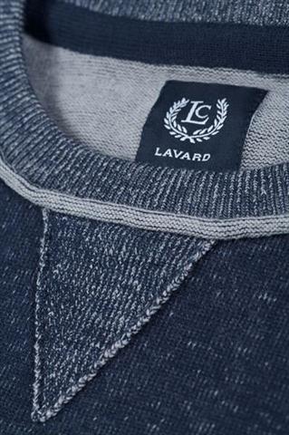 Granatowy sweter Taglio Vivo 72741 - 7571
