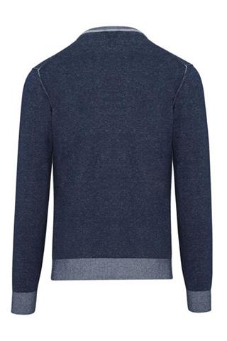 Granatowy sweter Taglio Vivo 72741 - 7581
