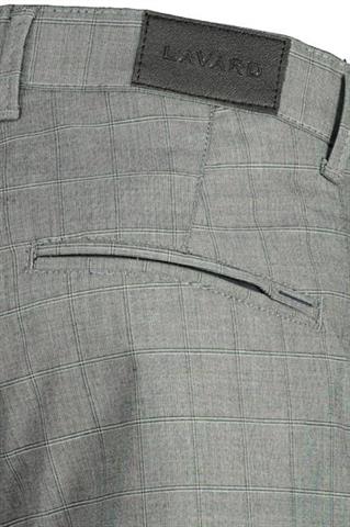 Spodnie męskie w kratkę Chinos London 64521 - 79091