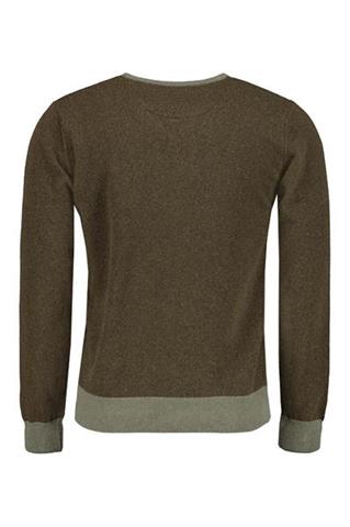 Zielony sweter męski V-Neck 73818 - 82151