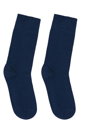 Granatowe klasyczne skarpety 71571 - 8361