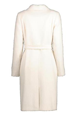 Elegancki płaszcz damski z długim włosem Blanca Selvaggia 84759 - 84441