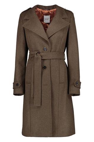 Płaszcz damski khaki Bella Due Brema 84817 - 84831