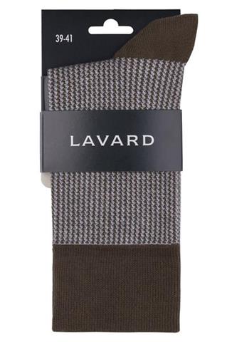 Zielono-białe skarpety w pepitkę 72860 - 8501