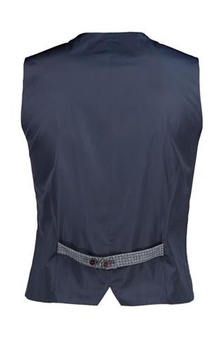 Granatowa kamizelka męska we wzory Sambuca 10094 - 87371