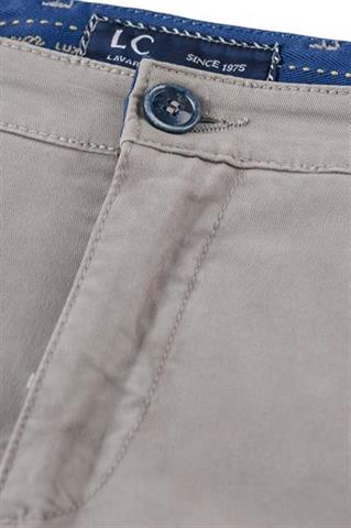 Szare spodnie Chinos PBT 60126 - 8791