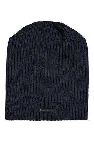 Granatowa czapka beanie 73034 - 92171