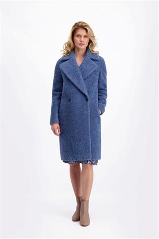 Płaszcz damski niebieski Luna Niso 84806 - 93331