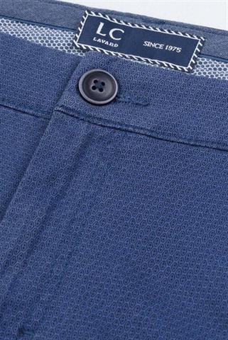 Granatowe spodnie Chinos Saly 64480 - 9451