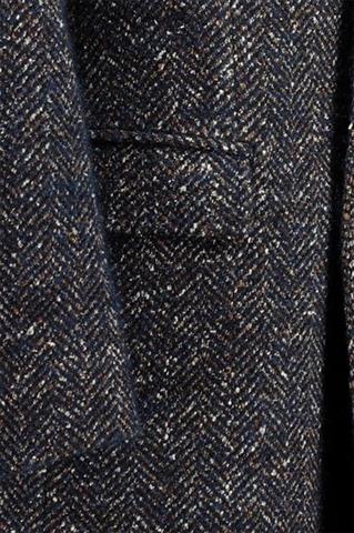 Granatowy płaszcz męski Avezzano Pardo 22026 - 95021