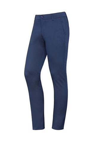 Granatowe spodnie Chinos London 64494 - 9521