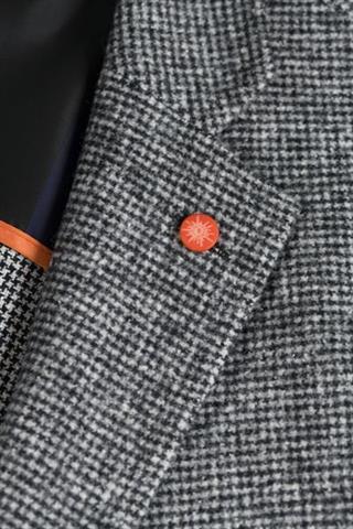 Szara marynarka męska elegancka Amalfi Cometa 46027 - 95531