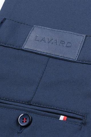 Granatowe spodnie Chinos London 64494 - 9571