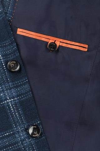 Marynarka męska w kratę Alezio Mal 46032 - 96161