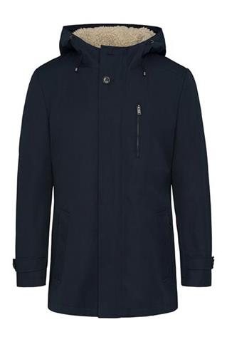 Płaszcz męski z kapturem Mauro Aberdeen 28116 - 96191