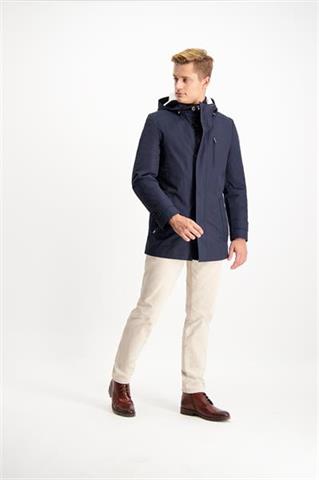 Płaszcz męski z kapturem Mauro Aberdeen 28116 - 96201