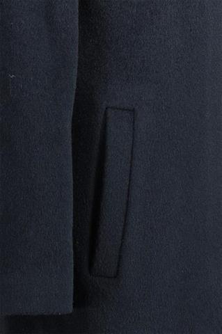 Granatowy płaszcz damski elegancki Lia Luis  84755 - 98711