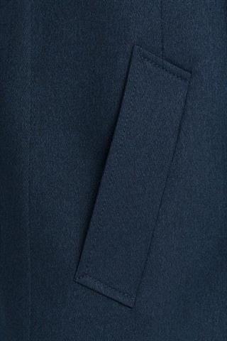 Granatowy płaszcz męski dwurzędowy Ambrosio Tech 22388 - 99621