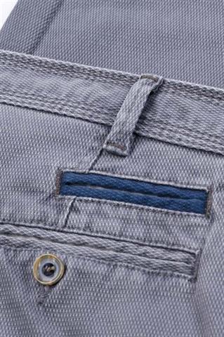 Szare spodnie męskie Chinos Napoli 64608 - 9971