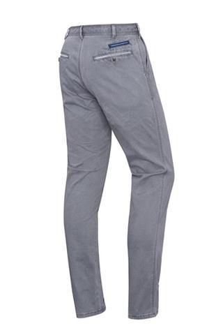 Szare spodnie męskie Chinos Napoli 64608 - 9981