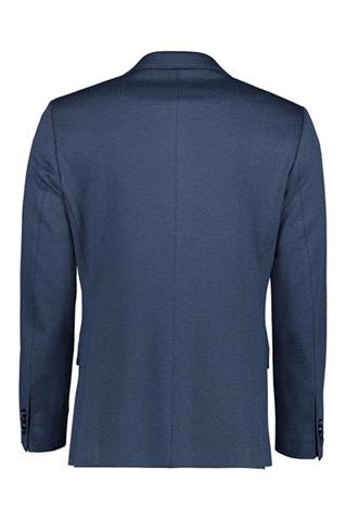 Granatowa marynarka męska w jodełkę Mode Jersey 46208 - 99861