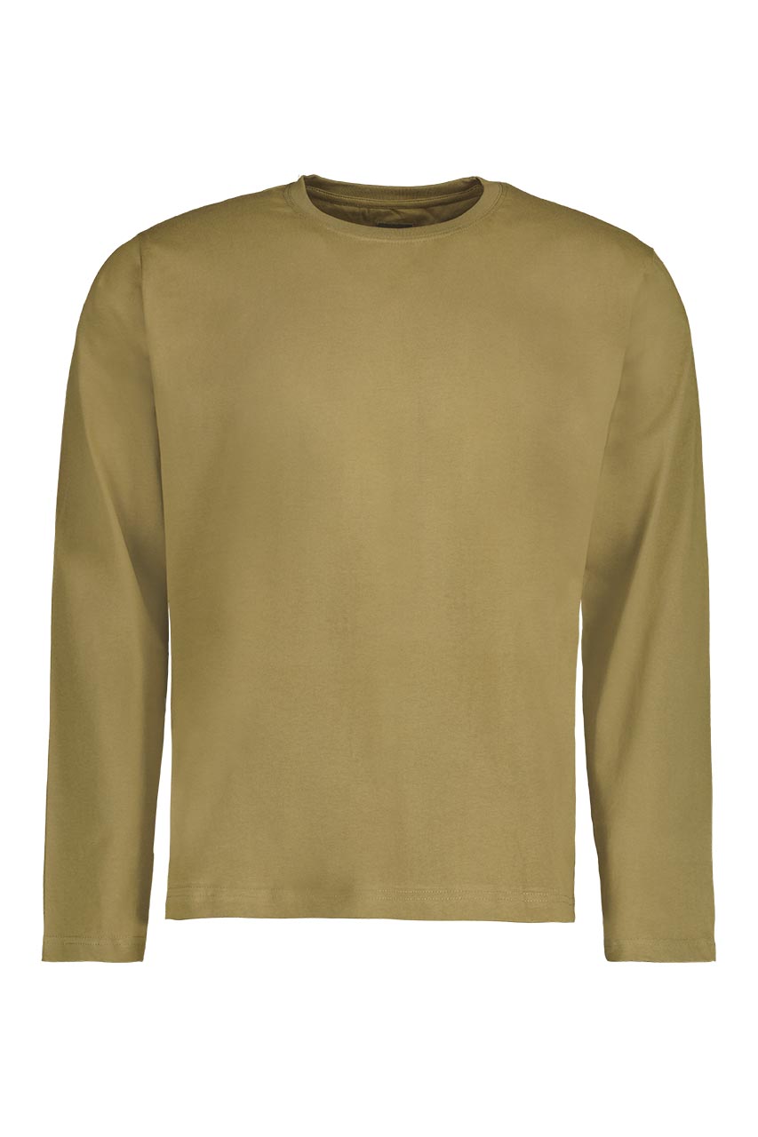 Longsleeve khaki męski 78030
