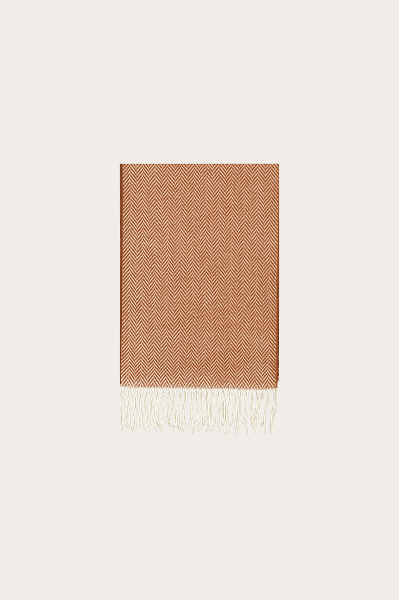 Beżowy szal damski 86543