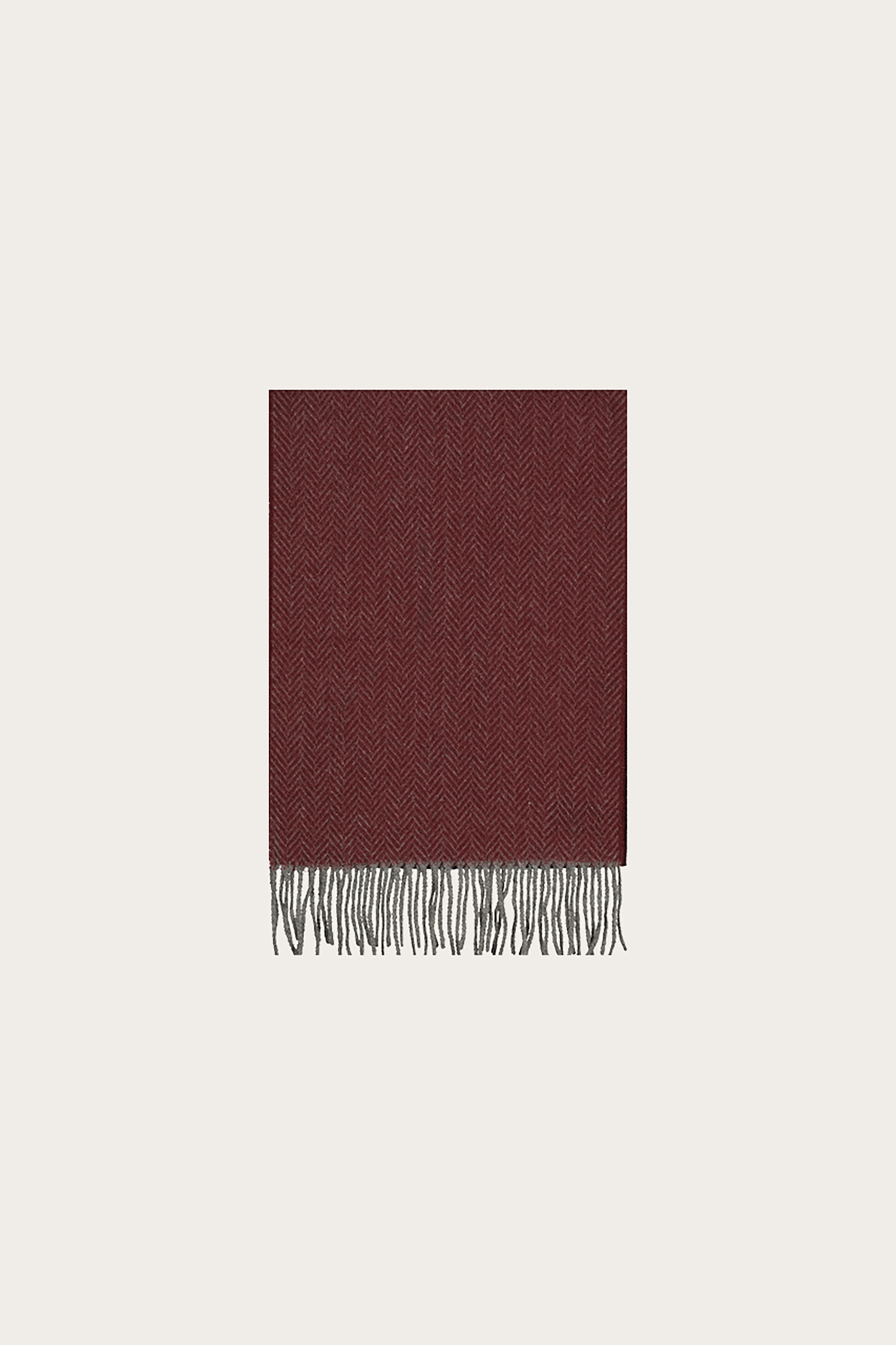 Bordowy szal damski 86544