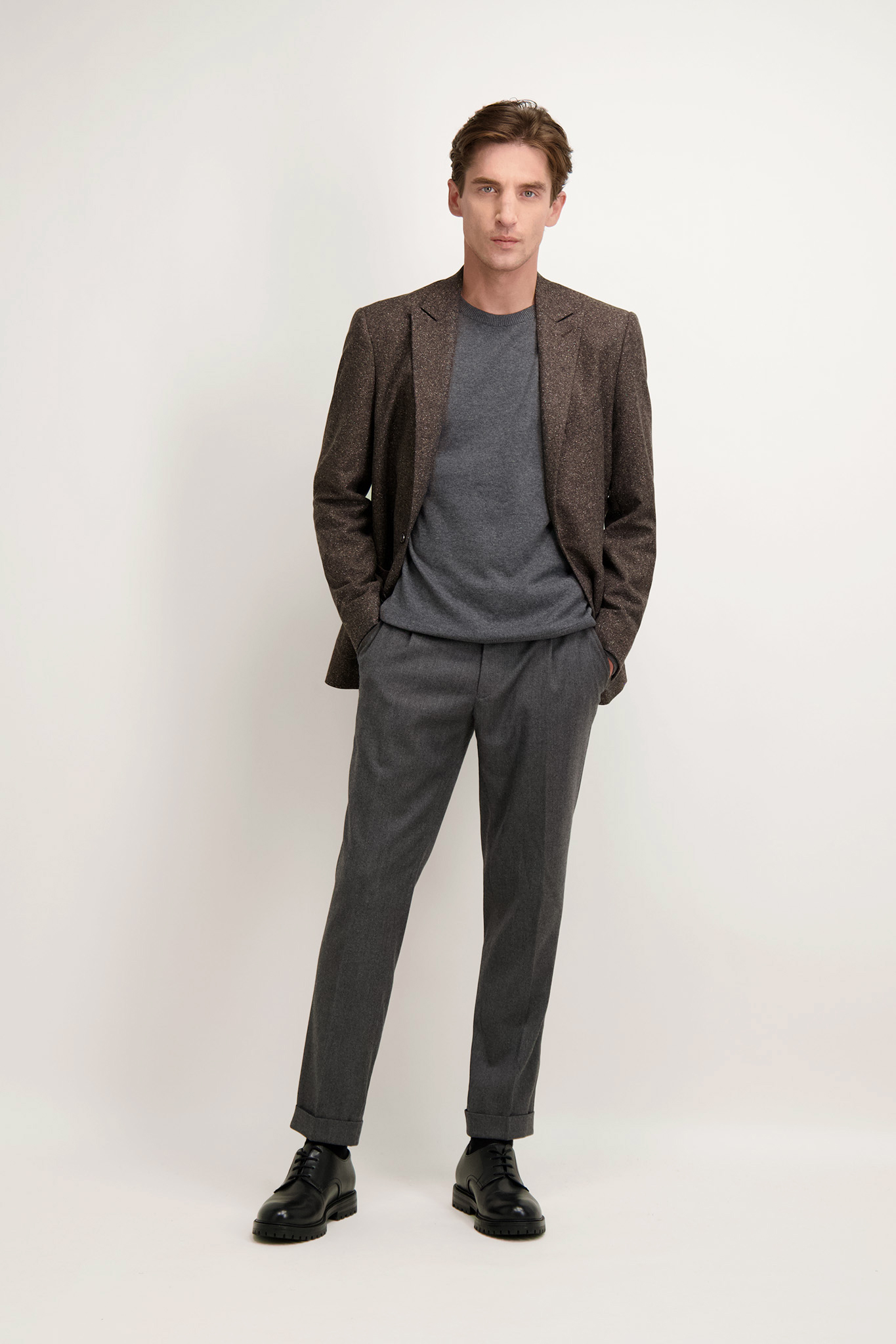 Marynarka z wełną 46216