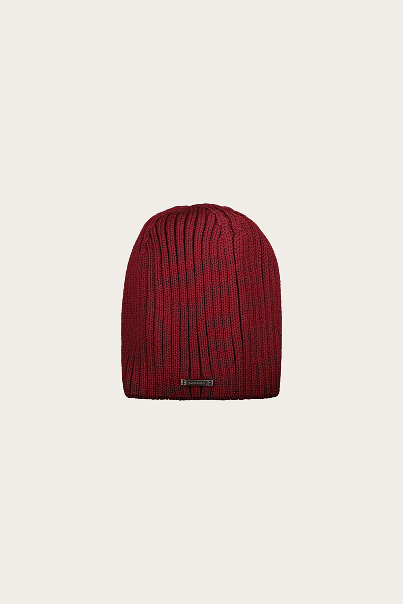 Bordowa czapka męska 73210